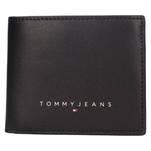 Pánská kožená peněženka Tommy Hilfiger Jeans Frok - černá